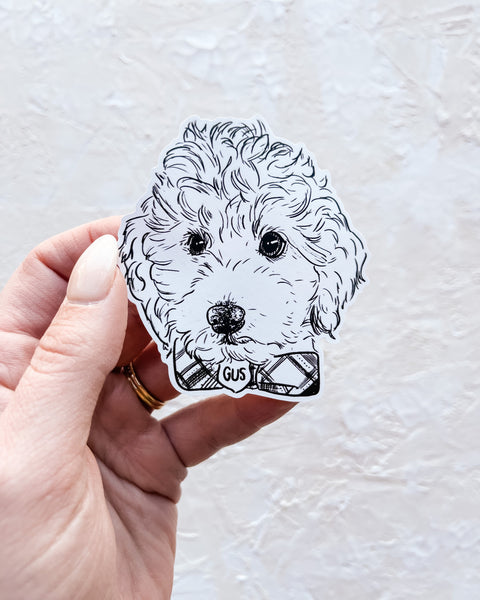 Pet Portrait Sticker